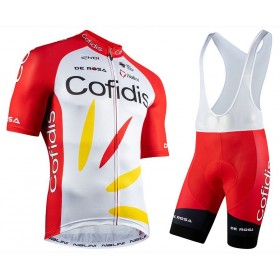 Set Kurzarmtrikot + Trägerhose 2020 Team Cofidis N001